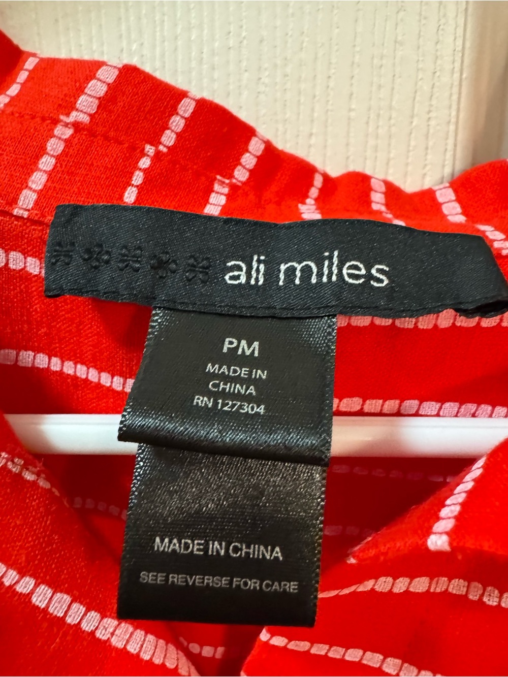 Ali Miles button down shirt size MP - Picture 2 of 12